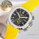 MMA Swiss Copy Patek Philippe Aquanaut Flyback Chronograph Yellow Watch (2)_th.jpg